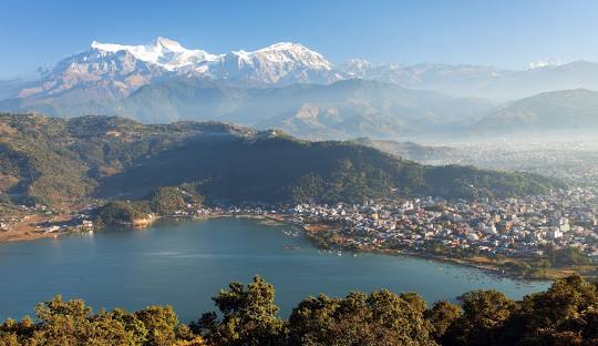 Drive to Pokhara by Bus'