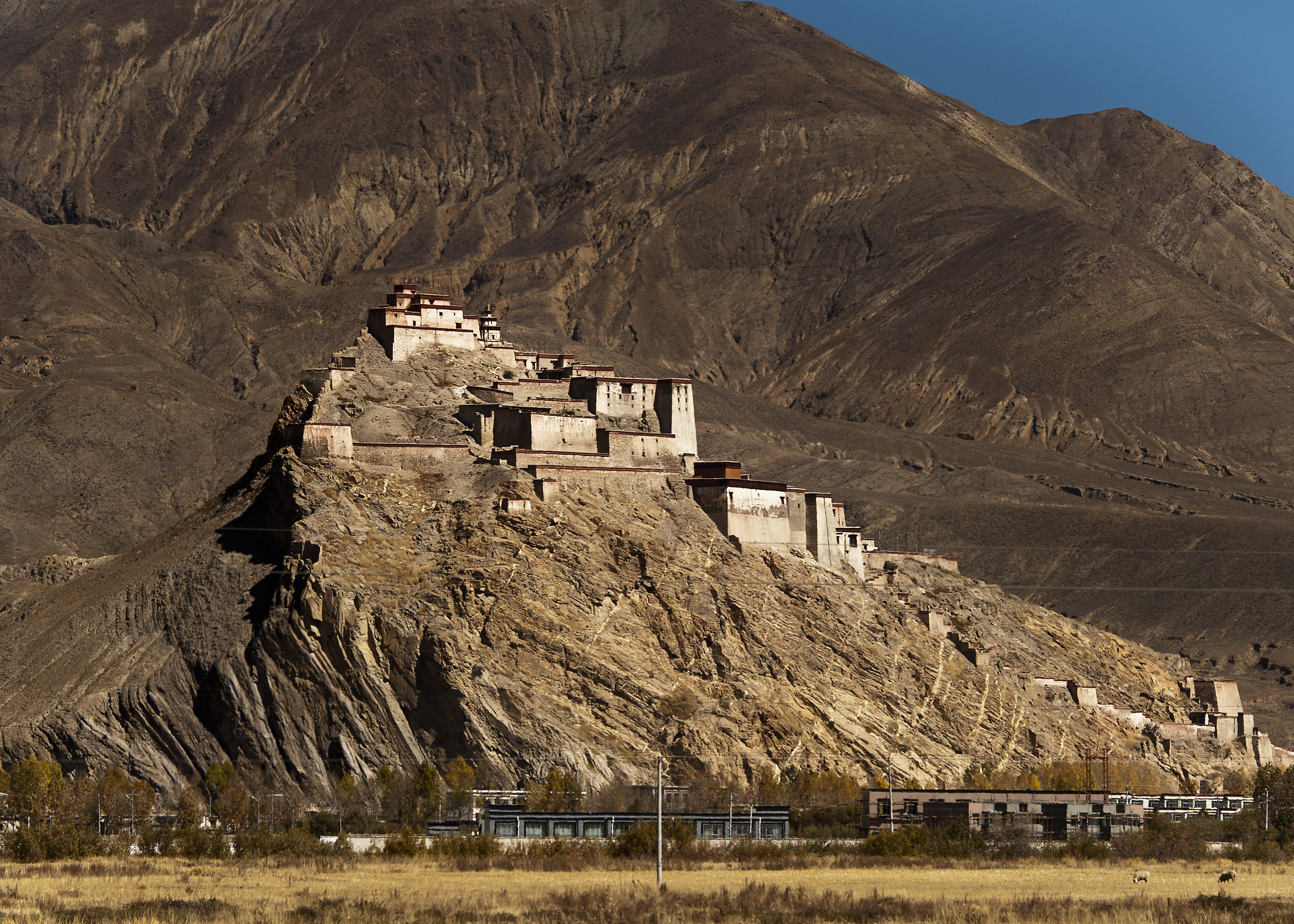 Drive to Gyangtse. Afternoon sightseeing and overnight at Gyantse'