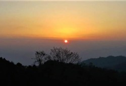 sunset view From Nagarkot