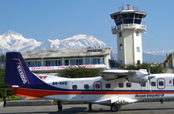 Fly to Kathmandu. Transfer to hotel.'