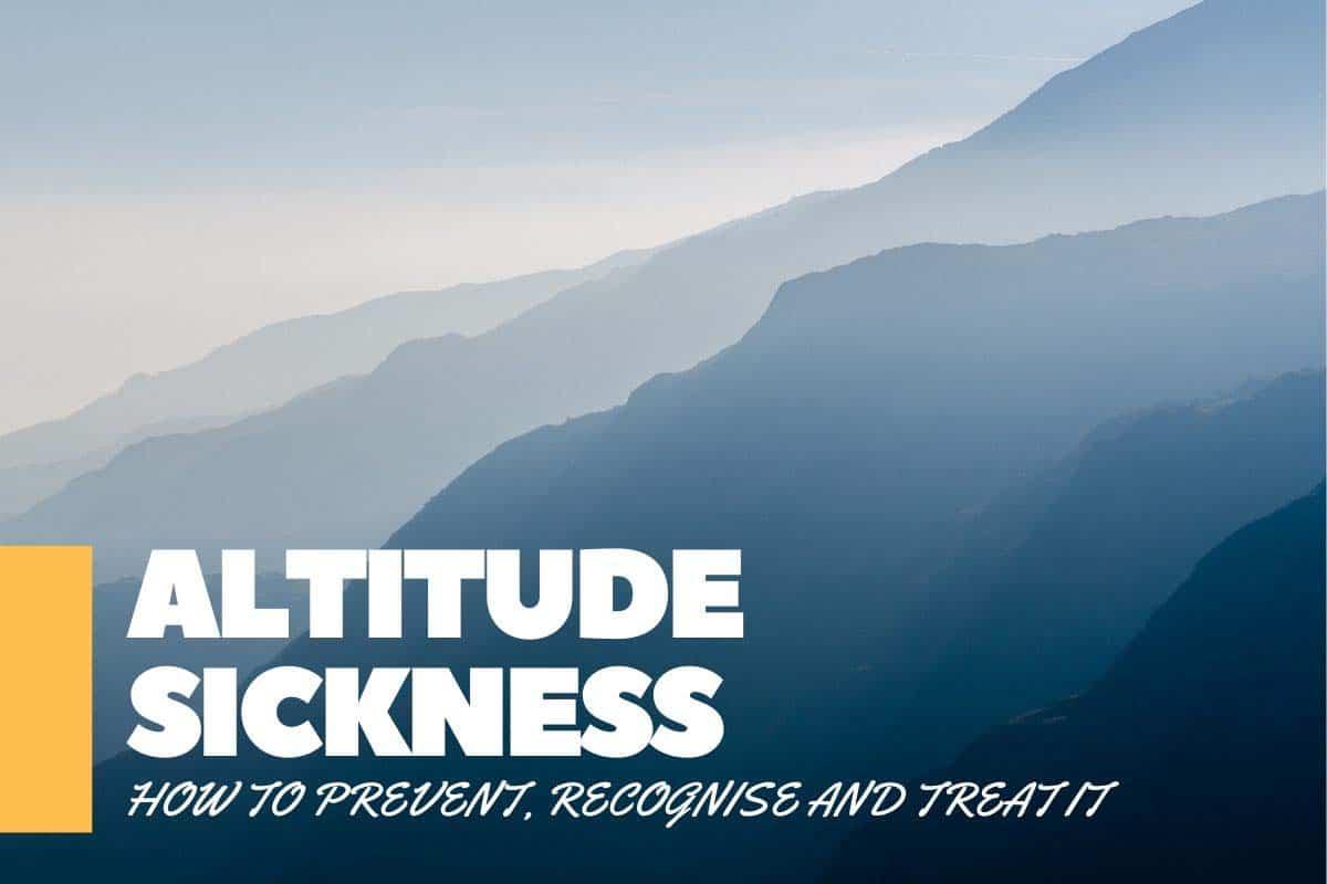 How to avoid altitude sicknes