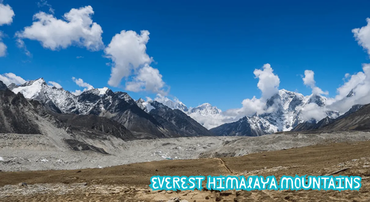 5 things you didn't know about Everest Base Camp trek - stunning Himalayan mountain view
