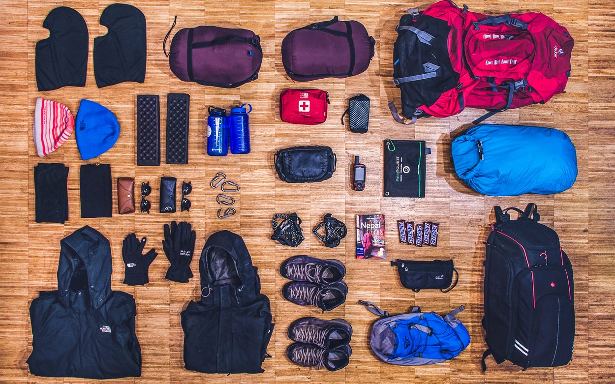 EBC trek packing list