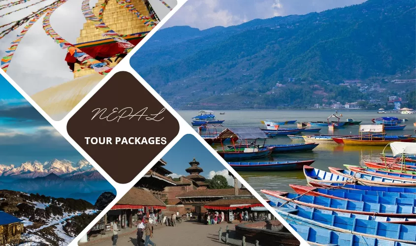 Travelers exploring heritage sites during the best Nepal tours