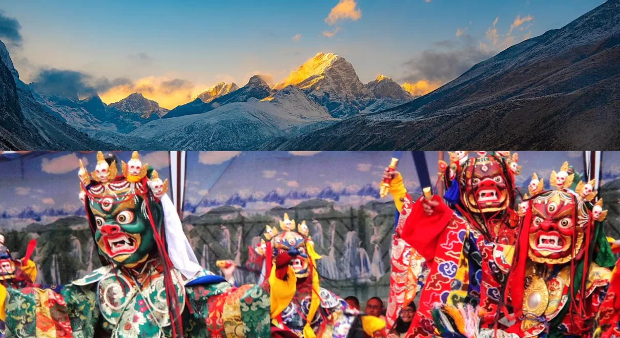 Halloween Celebration in Nepal Himalayas