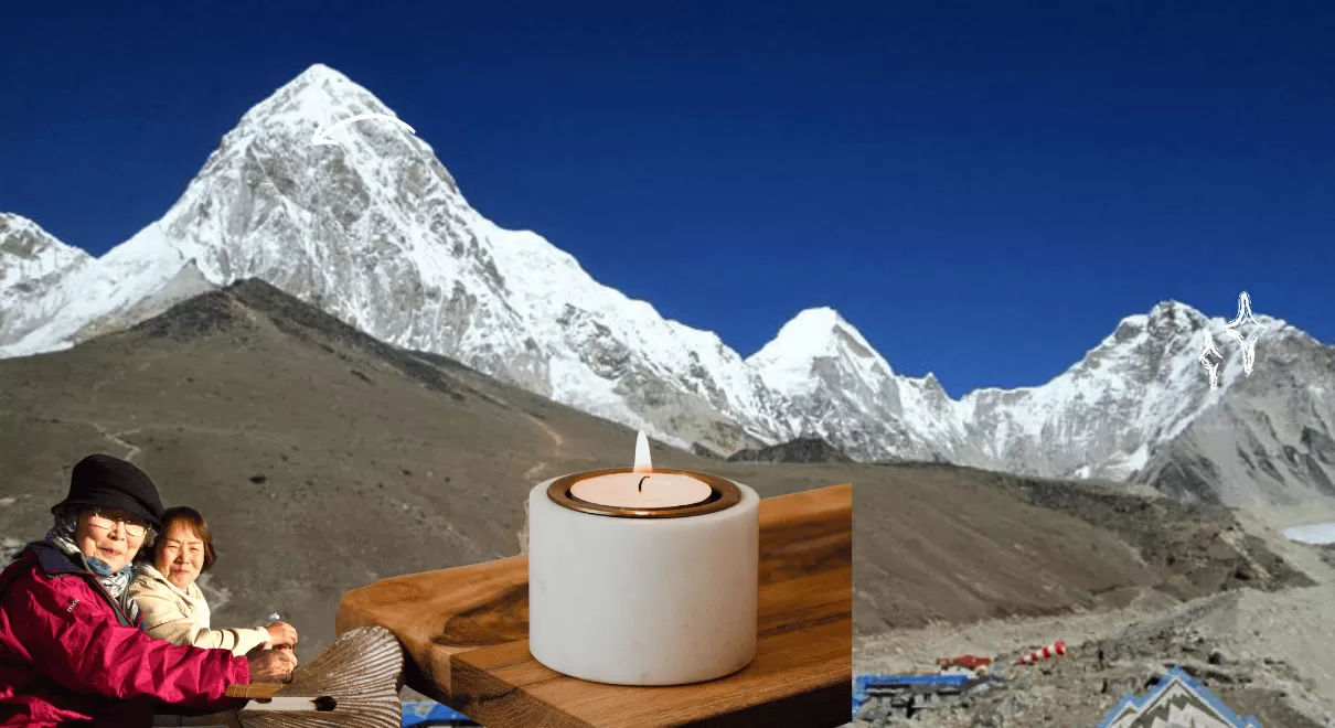 How Much Does It Cost to Eat at Everest Base Camp.Trekker calculating food budget costs for Everest Base Camp trek
