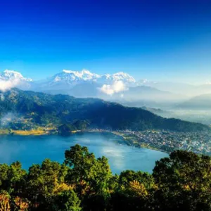  Drive Pokhara to Kande. Trek to Bhadaure (1670M).