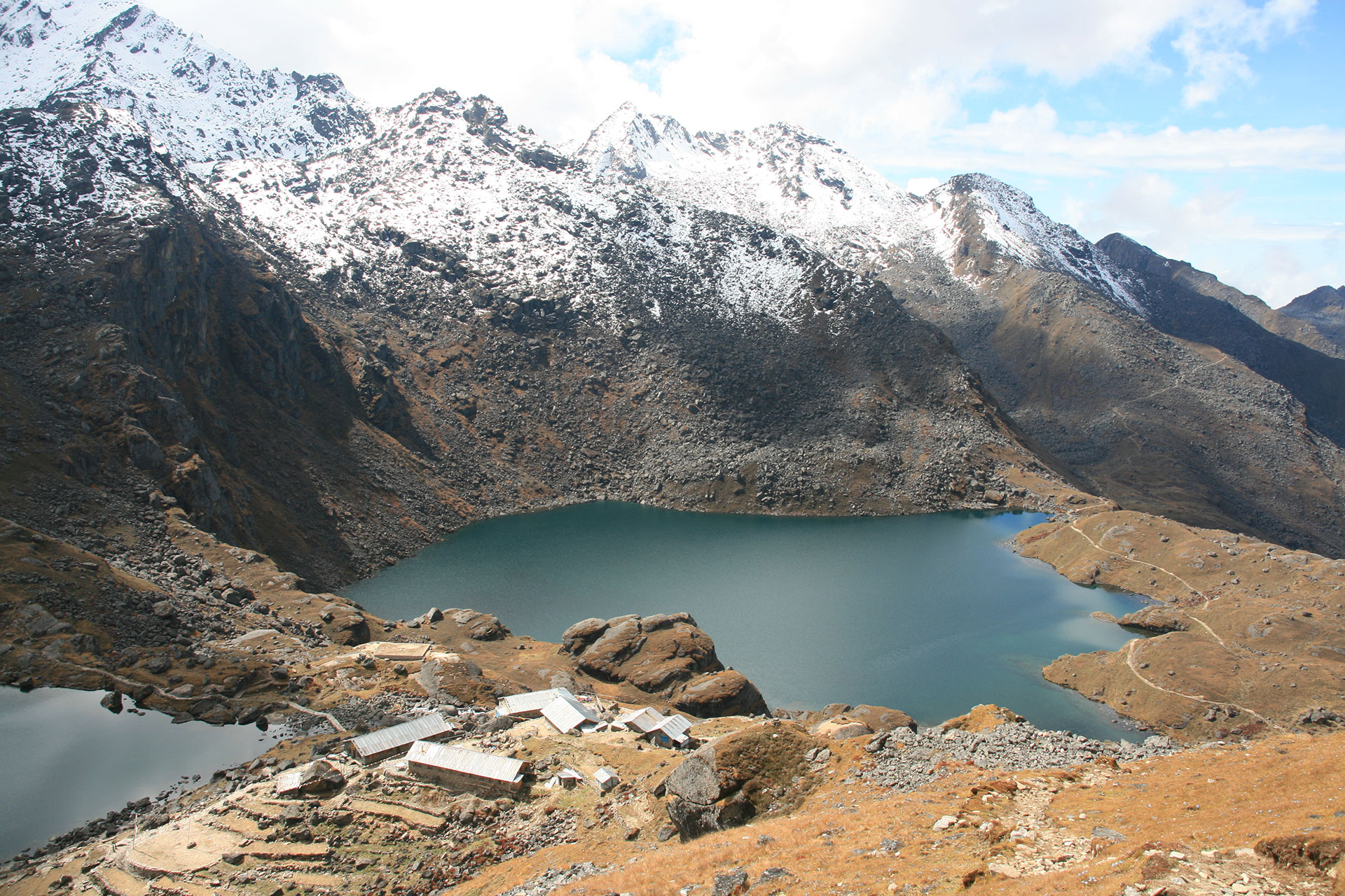 Gosaikund Darshan and Trek Back'