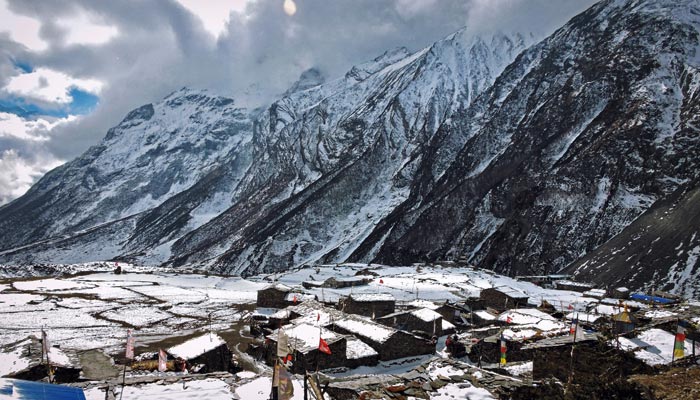 Trek to Samdo (3860m/12660ft)'