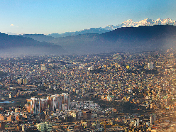 Arrival in Kathmandu'