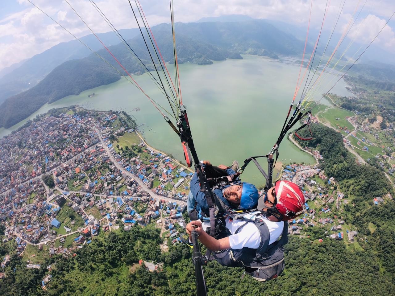 Pokhara valley sightseeing.'