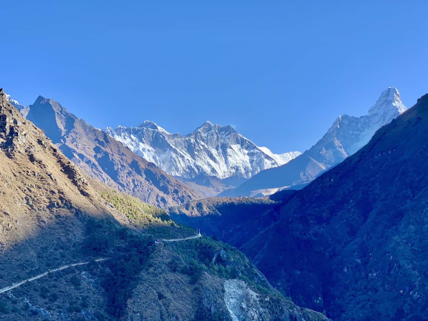 Trek to Namche Bazaar(3444 m)'