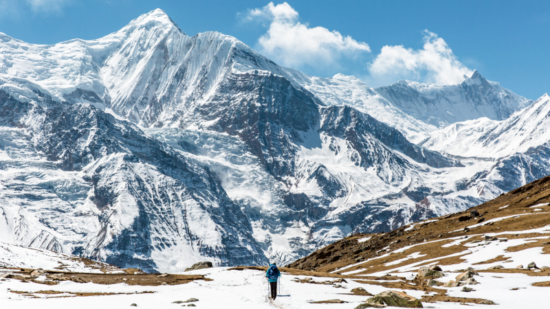 Short hike to Annapurna'