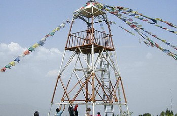 Hike to view tower, Enjoy the sunrise view and drive back to Kathmandu'