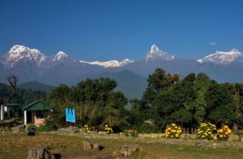 Trek to Phedi. Drive to Pokhara.'