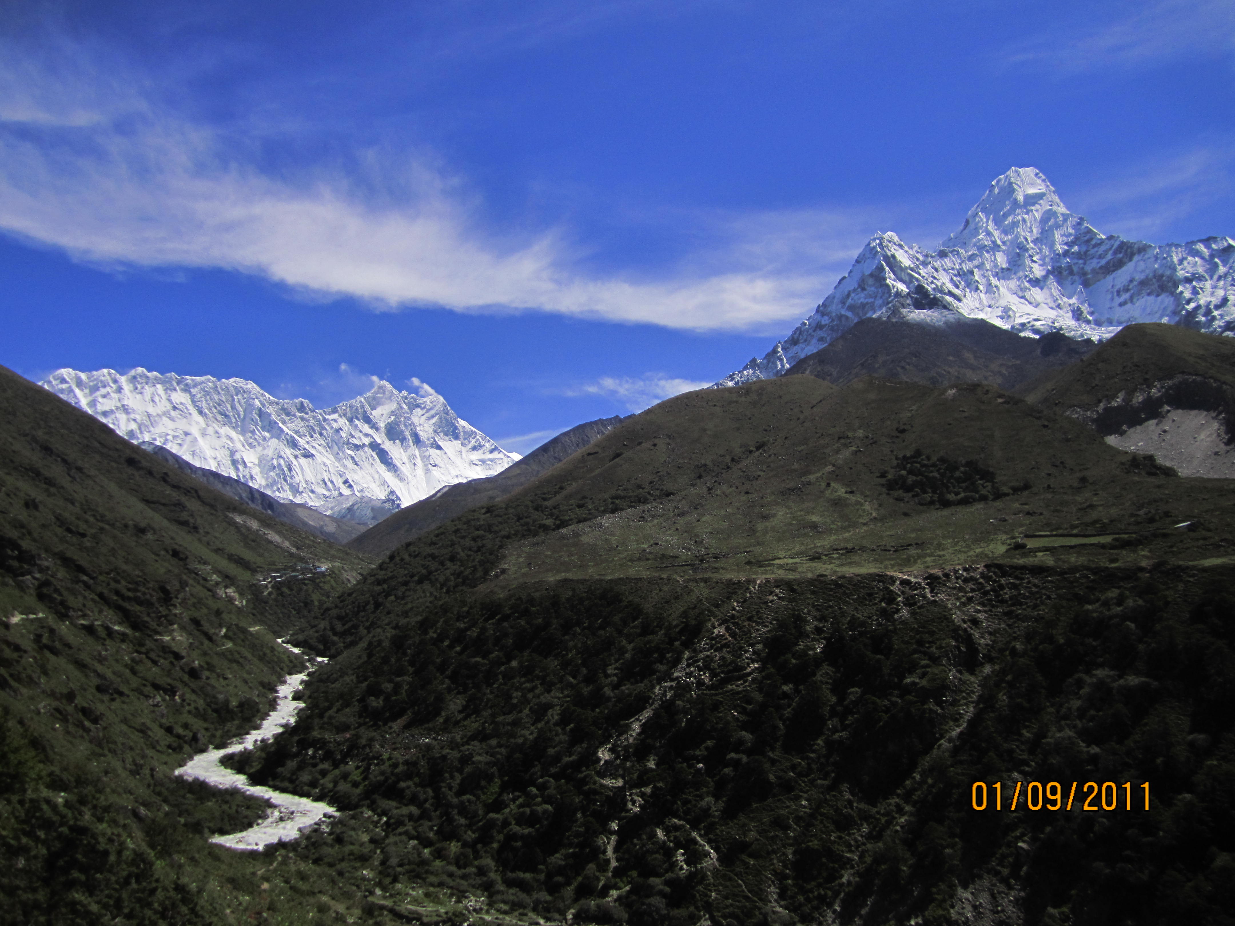 Trek Pangboche to Dingboche (4,360 m/14,300 ft)