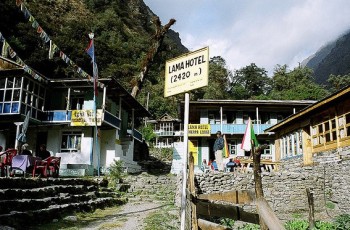 Trek from Shabrubeshi to Lama Hotel'