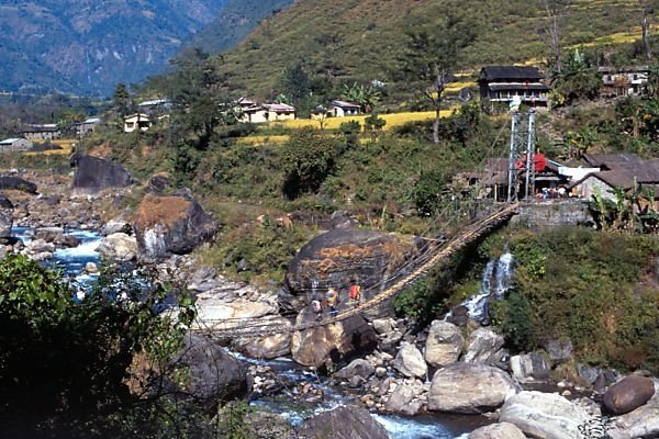 Telbrug Danda to Khudi Khola'