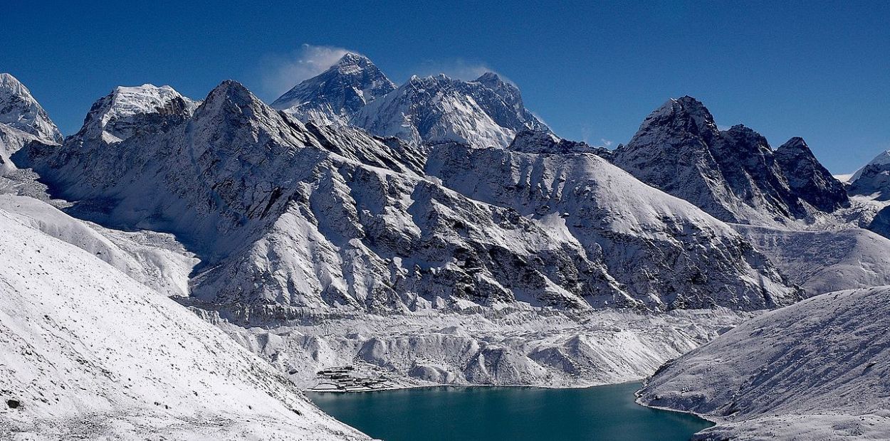  Excursion around Gokyo Lake and climb Ghokyo Ri (5357.) O/n at mountain Lodge.'