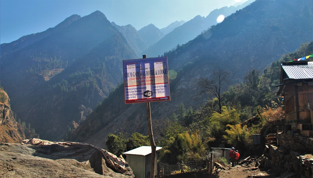 Jagat to Lokpa (2240m/7347ft)'