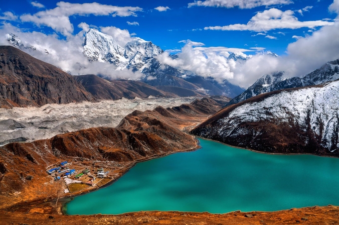 Day hike to the Dudha Pokhari.'