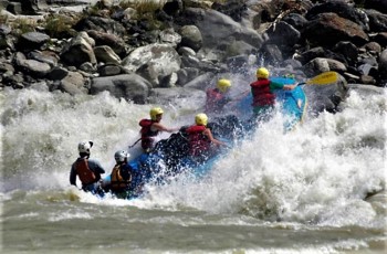 Trishuli River Rafting. Drive Pokhara.'