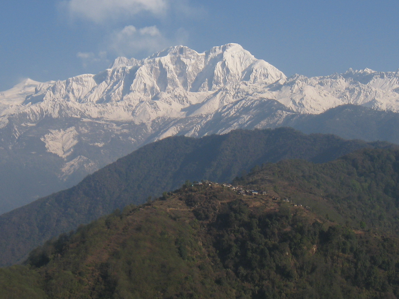 Hike to Ghanpokhara village (1 hrs). Another beautiful village. Observe village life style and organic cultivated land with full Annapurna range with different mountain and forest. Overnight at home-stay in Ghanpokhara.'