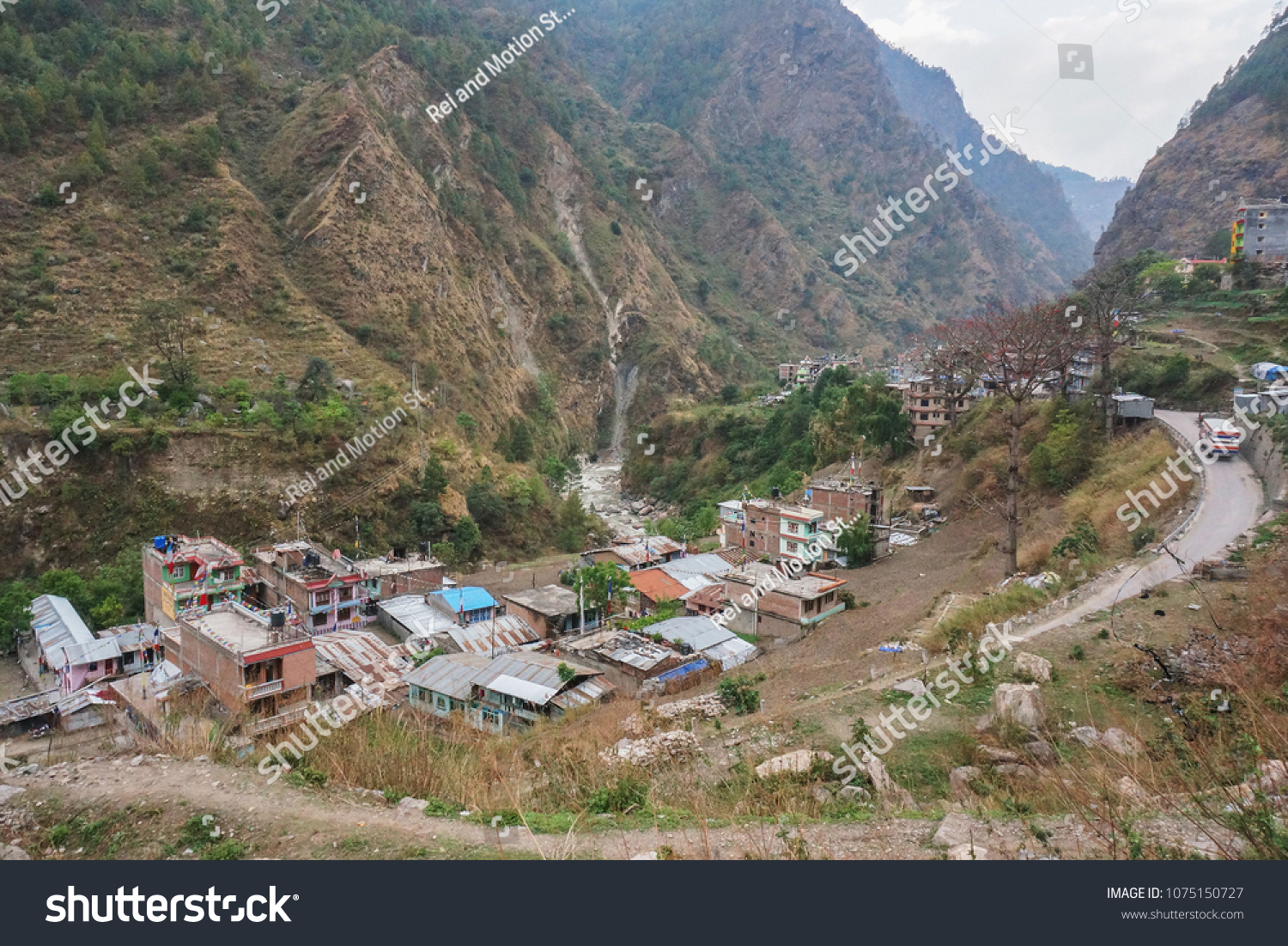 Drive Kathmandu to Syabrubeshi (1503M).'