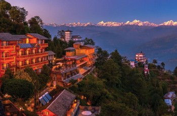 Nagarkot sunrise. Fly to Pokhara'