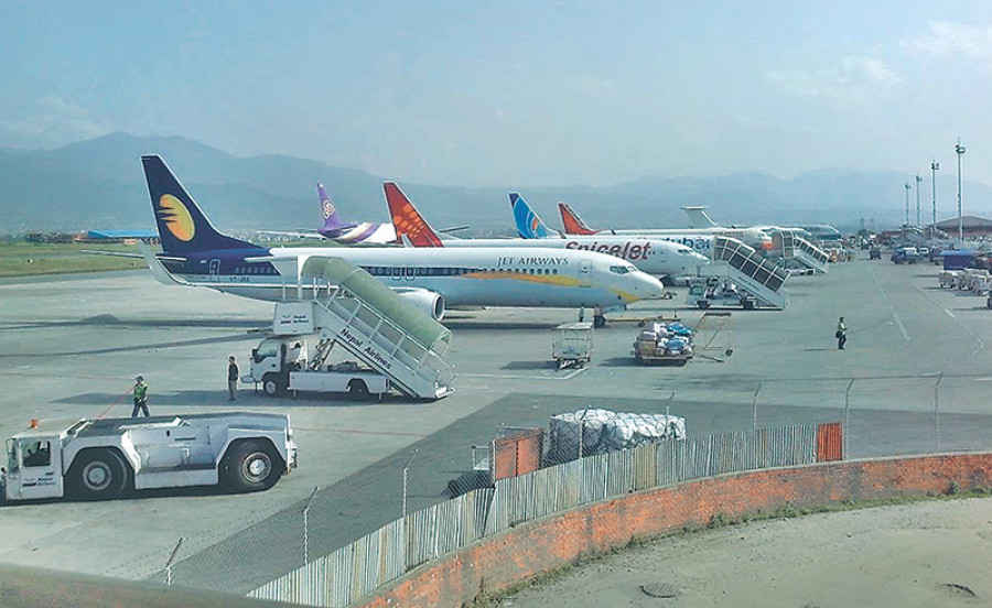 Transfer to Kathmandu International airport