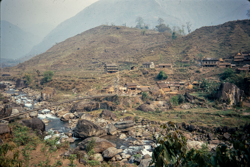 Drive from Kathmandu to Khudi (7/8 hrs). Spectacular view of mountains, river, snow-capped mountains etc. Overnight at home-stay in Khudi.'