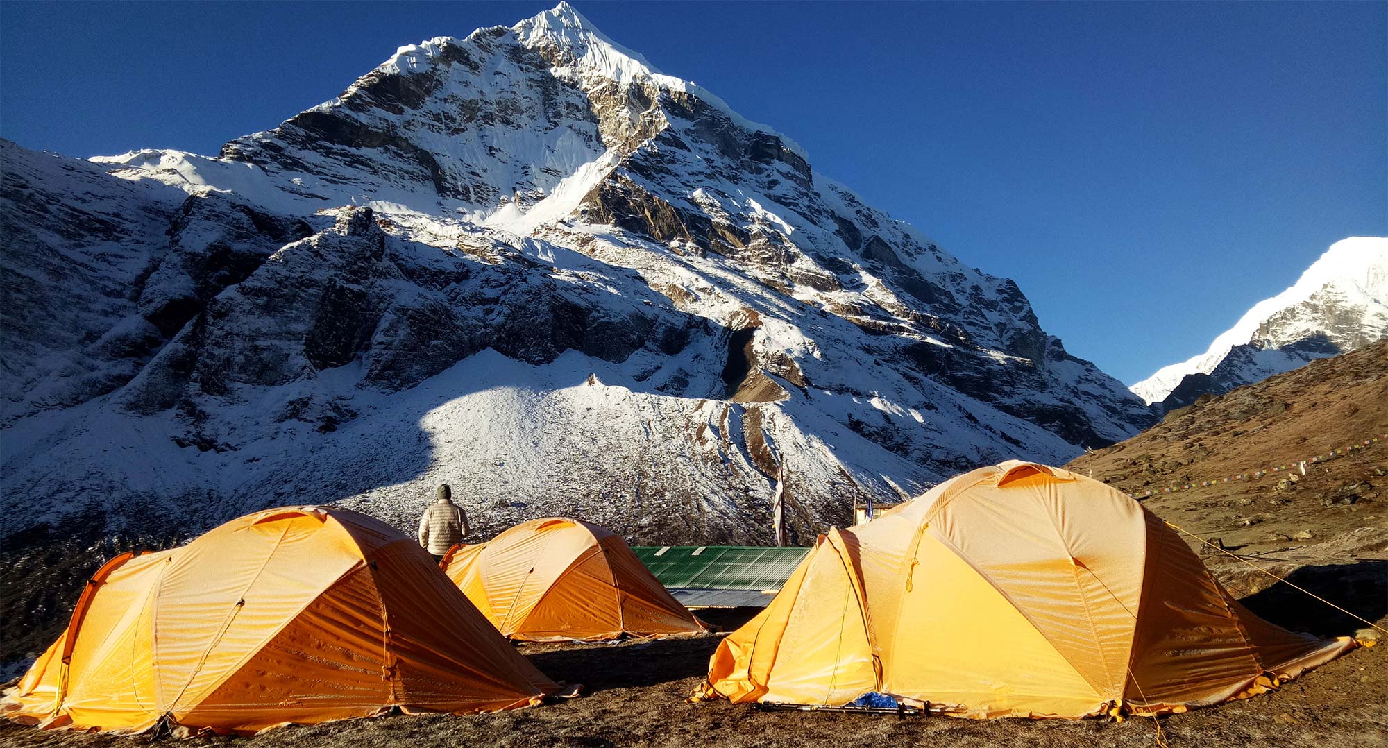 Trekking to French Camp '