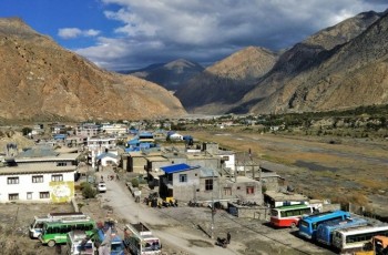 Muktinath to Jomsom (Kagbeni Village)'