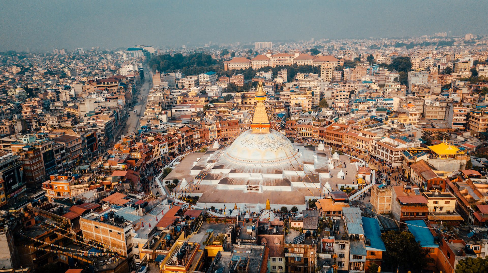 Arrival in Kathmandu.'