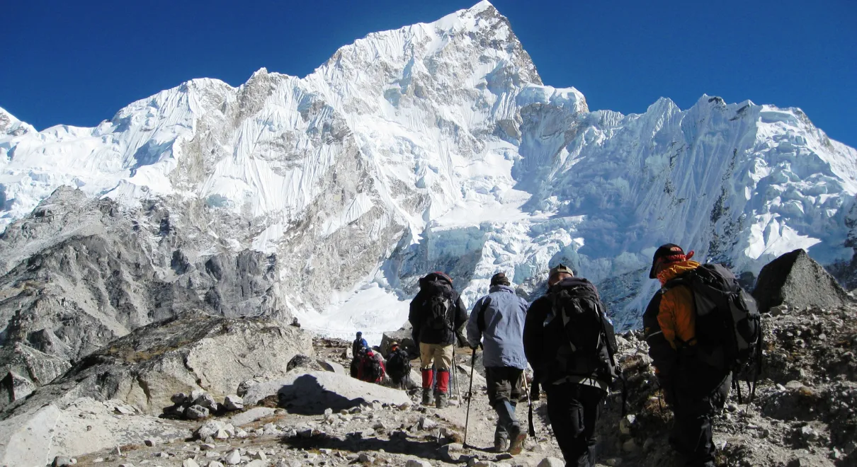 Christmas Everest Base Camp Trek in Nepal Himalayas