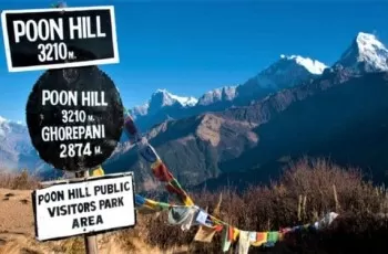 Climb Poonhill. Trek to Tadapani.