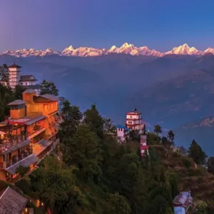 Drive Nagarkot to Domestic airport. Fly to Pokhara.