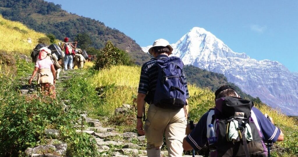 Easy trekking in Nepal