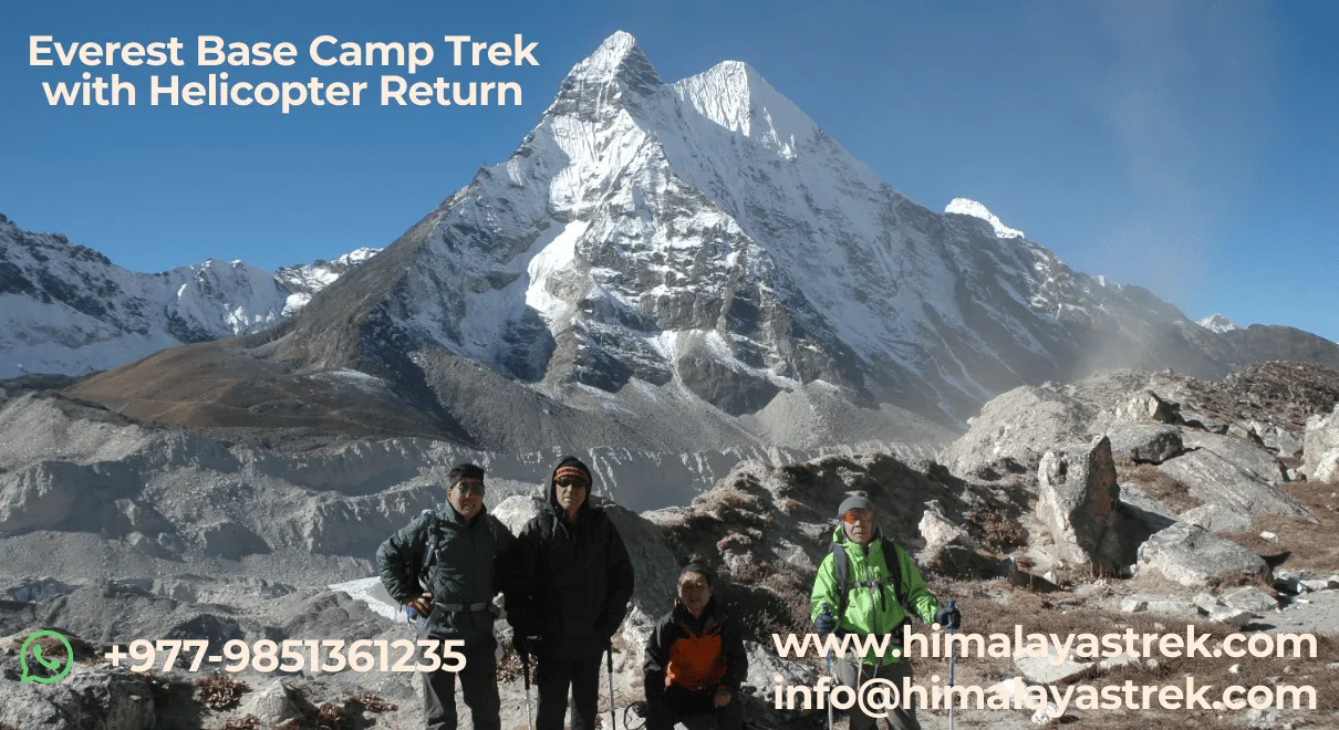 everest base camp trek with helicopter return