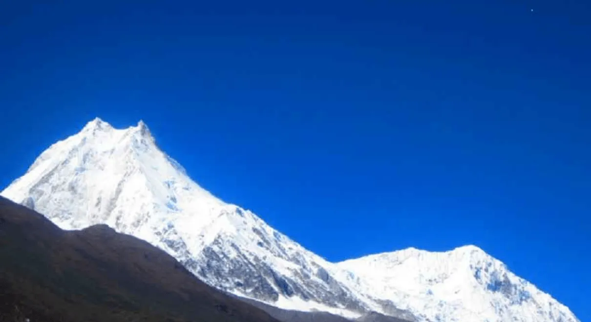 Traditional Gurung house in Samagaon village, Manaslu region