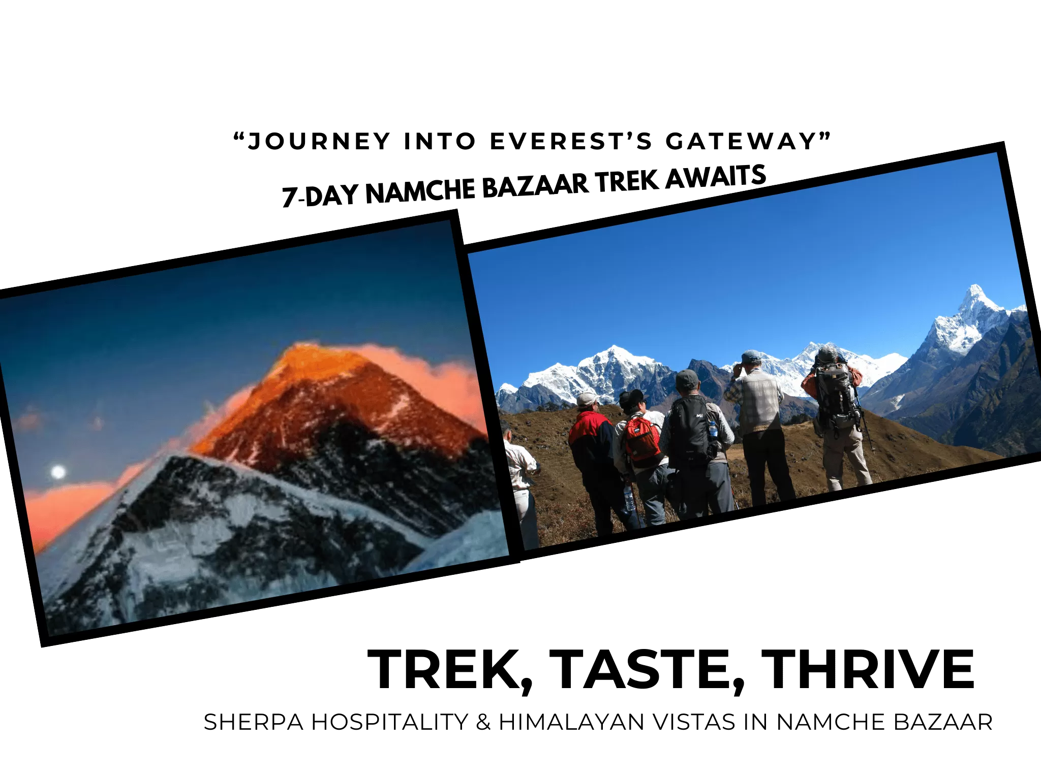 Namche Bazaar Trek – Sherpa Culture, Rhododendrons & Everest Views. 7‑day guided trek with all permits, accommodations, meals & expert local guides guaranteed