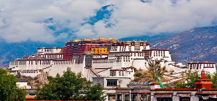Glimpse of Lhasa Tibet