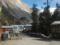 Trek Chame (2,710m) to Pisang (3,300m/10,827ft)