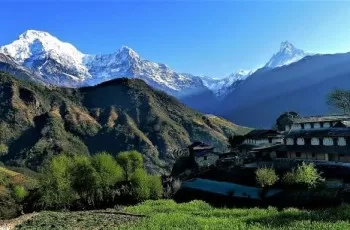 Trek Landruk to Dhampus.