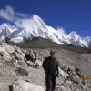 Trek to Gorakshep (5,140m), Visit EBC (5,364m) – 8–9 hrs / 12 km