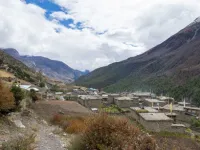 Trek Manang (3,540m) to Khangsar Village (3,734m/12,251ft)