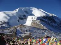 Trek Thorong Phedi (4,450m) to Muktinath (3,710m/12,172ft) via Thorong La Pass (5,416m/17,769ft)