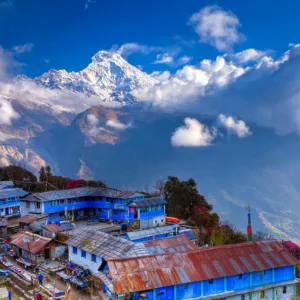 Trek to Chomrong