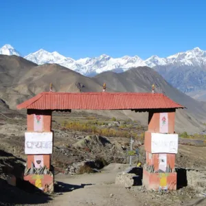 Trek Yak Kharkha to Muktinath (3,710 m).